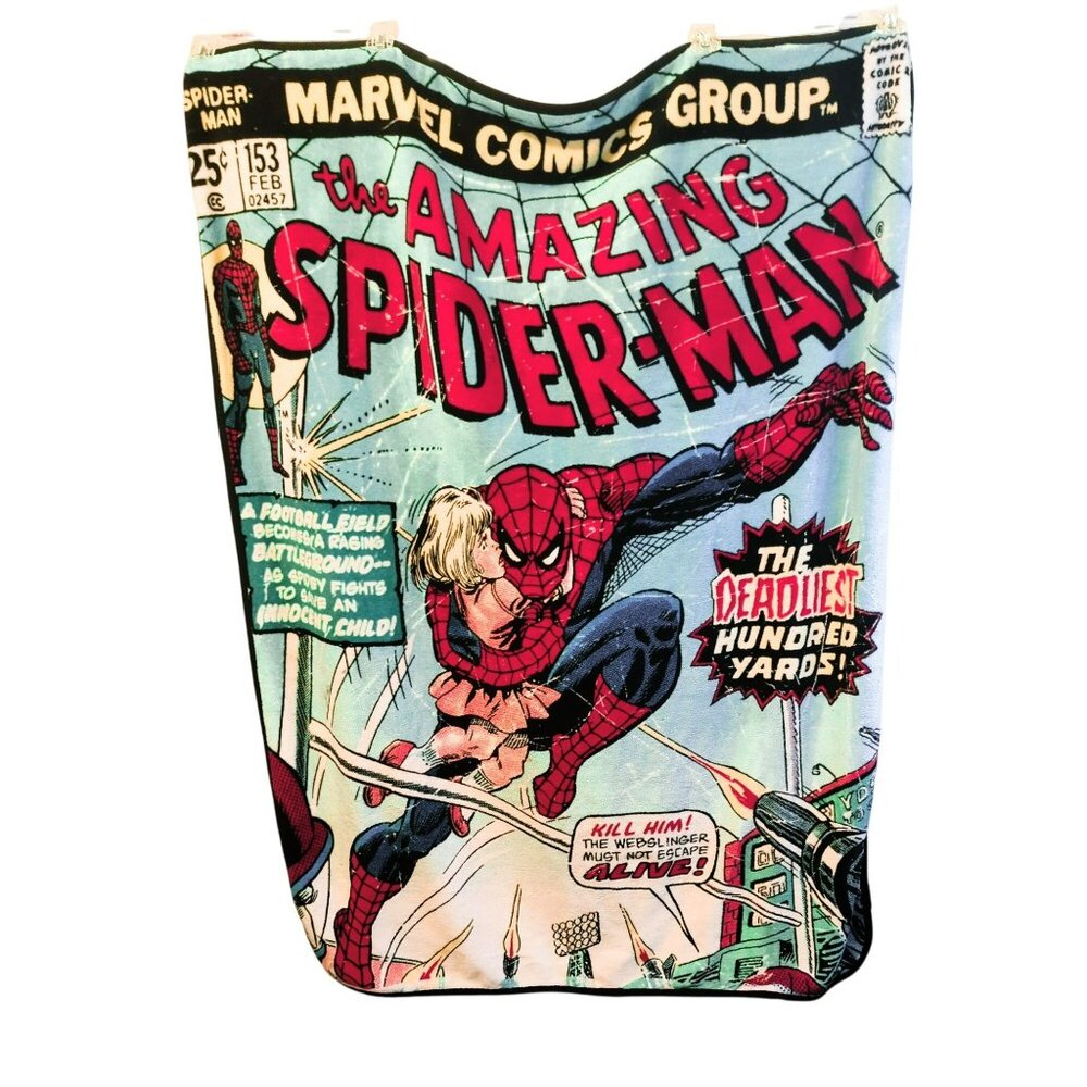 Marvel Comics Amazing Spider-Man #153 Cover Fleece Throw Blanket 50x60in 2012